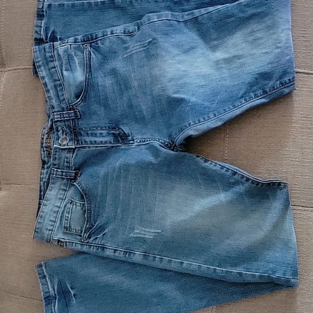 Carbon skinny jeans